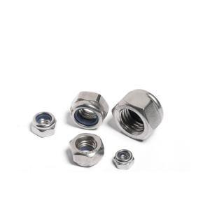 stainless steel hex nylon lock nut