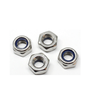 stainless steel hex nylon lock nut