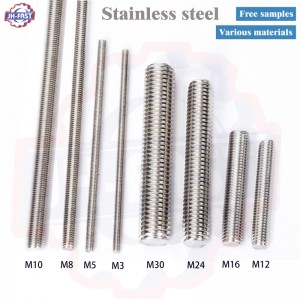 Galvanized threaded rod