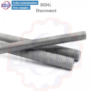 Galvanized threaded rod