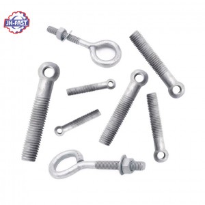 Hot dip galvanized bolt and nut